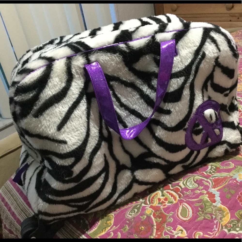 Justice Zebra - Roll Duffle Sleeping Bag Luggage